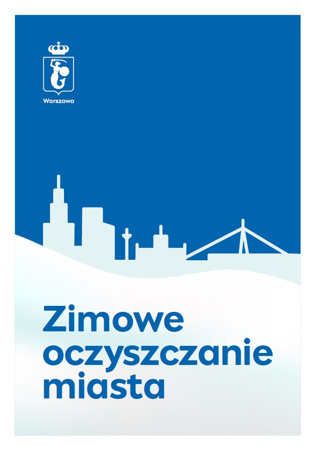 okładka informatora zimowe utrzymanie miasta okładka informatora zimowe oczyszczanie miasta
